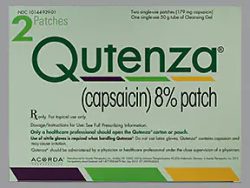 Qutenza Patch (Generic Capsaicin Transdermal Patch)